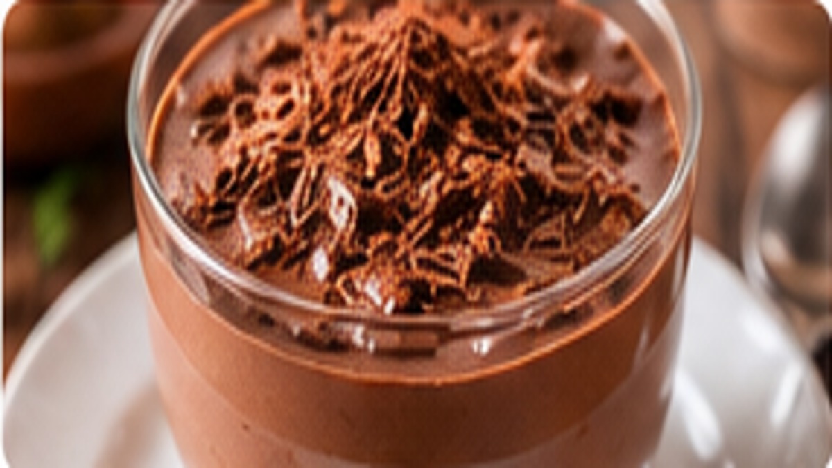 Mousse de Chocolate cremoso